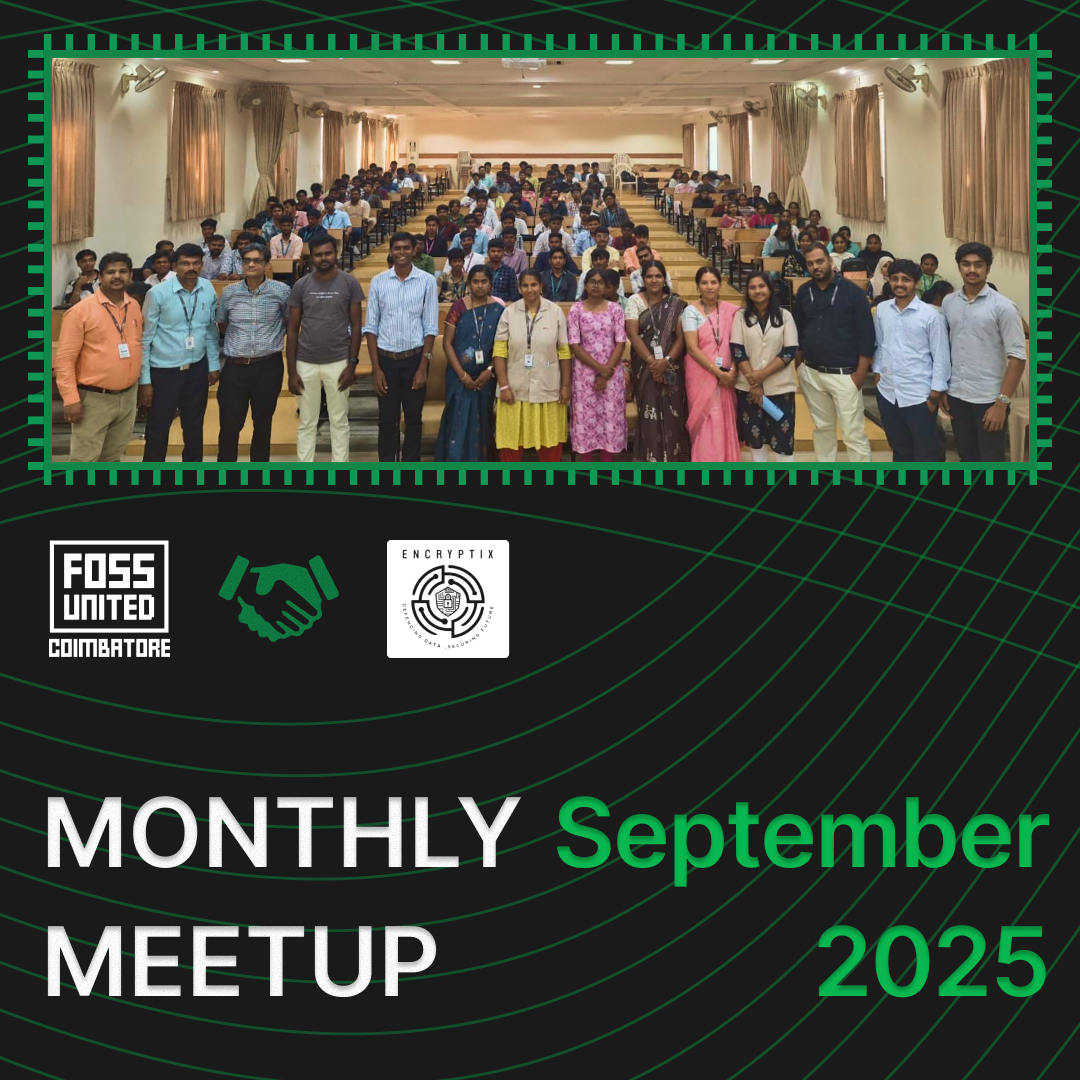 FOSS Meetup | September 2025 